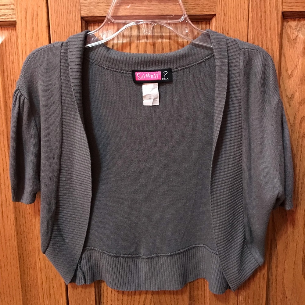5/$25 Grey Cardigan